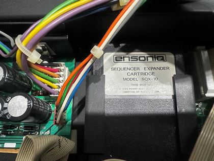 Ensoniq-ESQ-1 early metal-cased & SQX-10